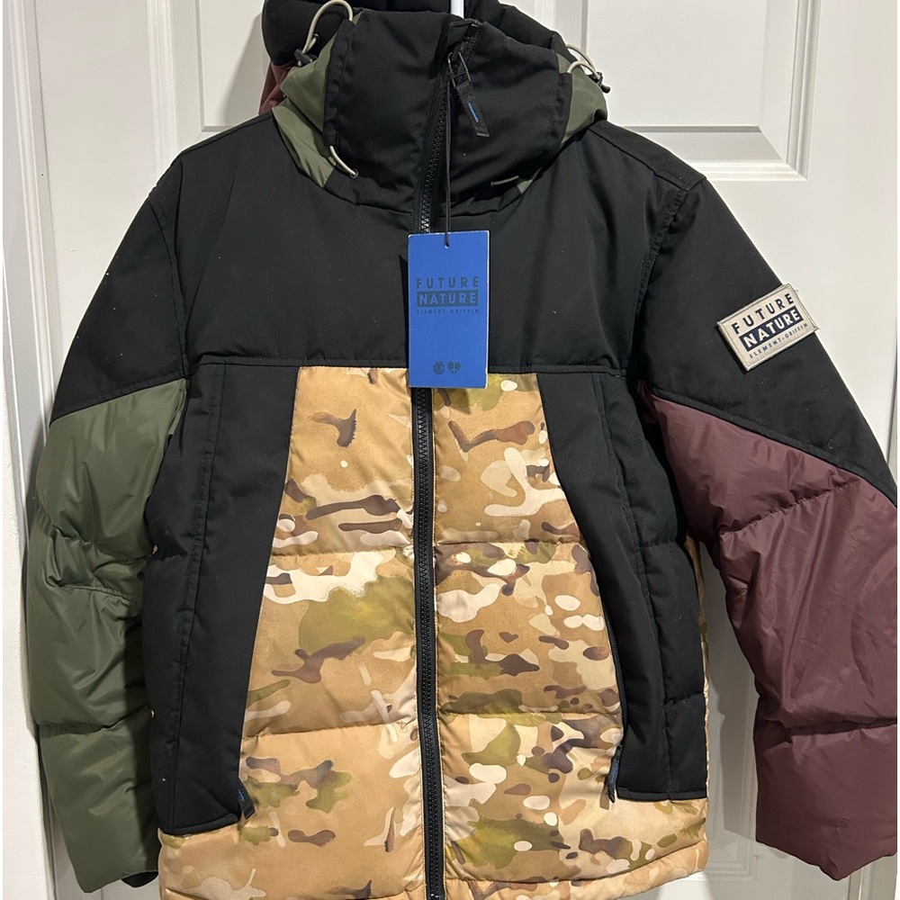 Future Nature 80% down 20% feather coat